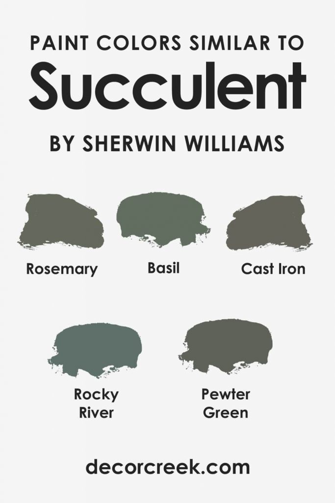 Succulent Paint Color SW 9650 By Sherwin Williams