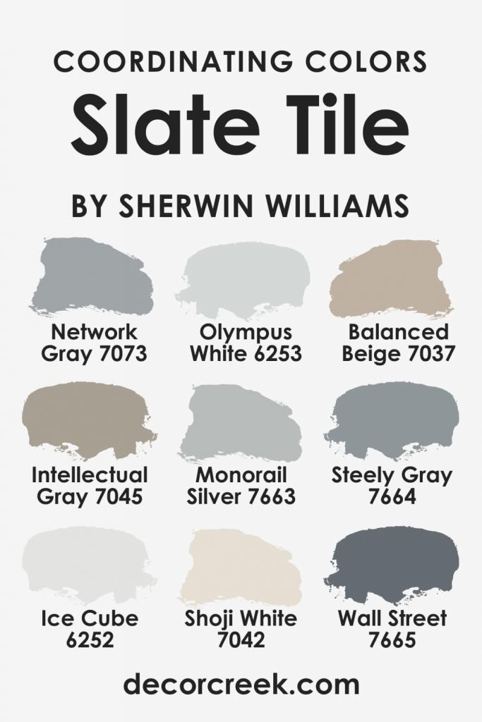 Slate Tile SW 7624 Paint Color By Sherwin Williams