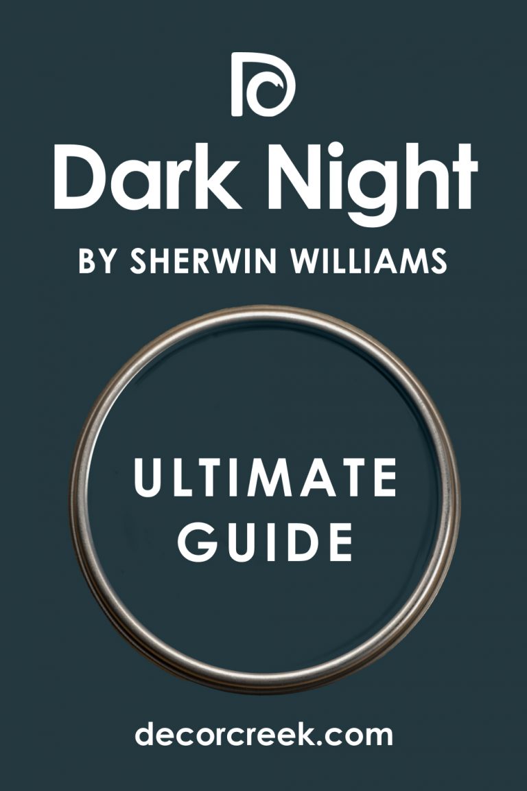 Dark Night Sw Paint Color By Sherwin Williams