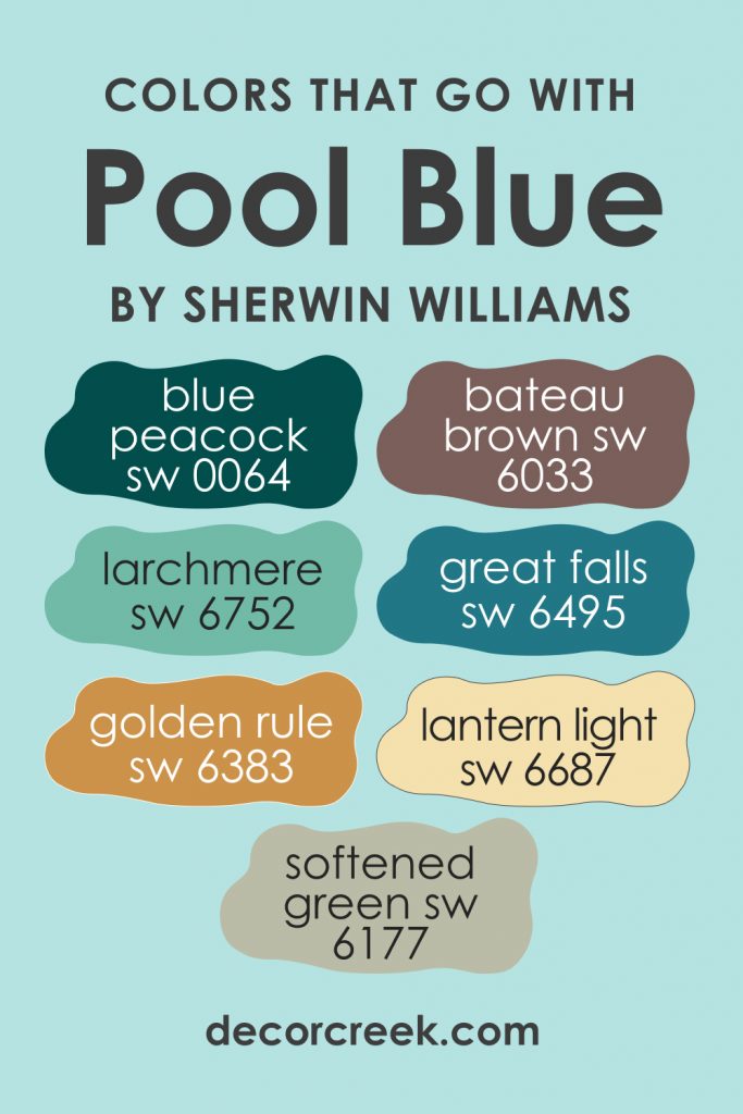 Pool Blue Sw Paint Color By Sherwin Williams