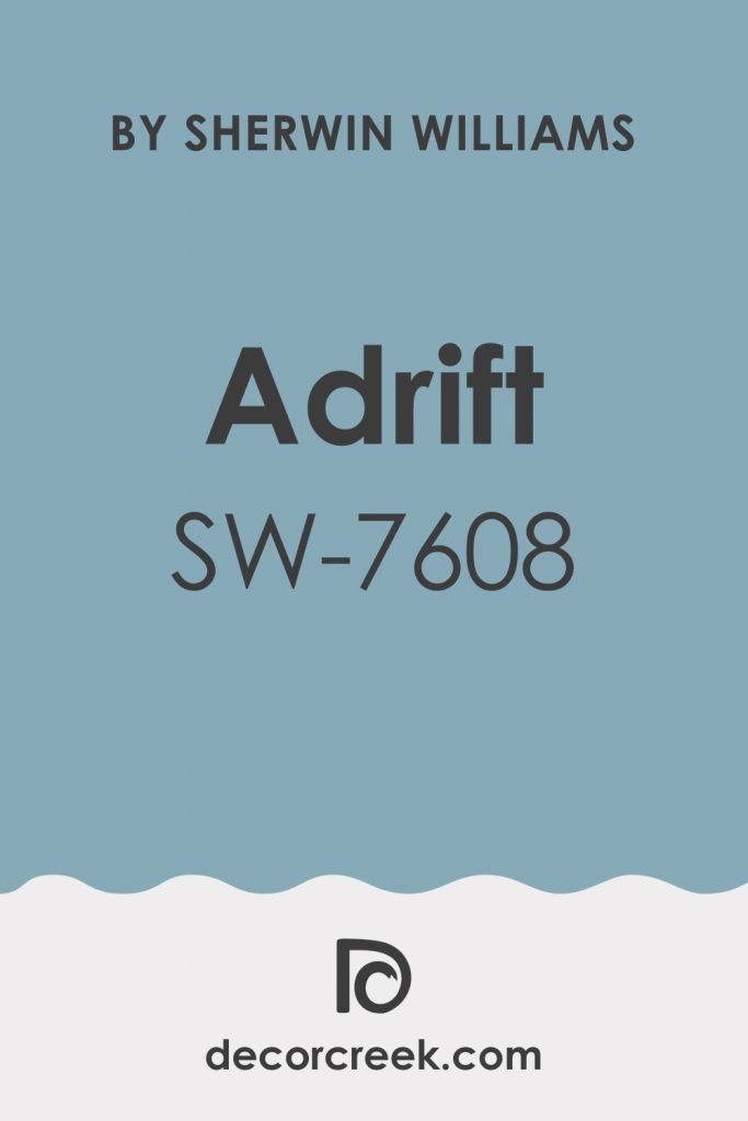 Adrift SW 7608 Paint Color By Sherwin Williams DecorCreek