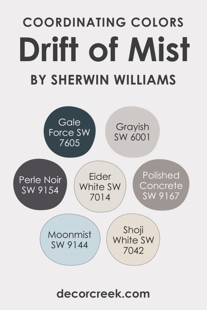 Drift Of Mist SW 9166 Paint Color By Sherwin Williams