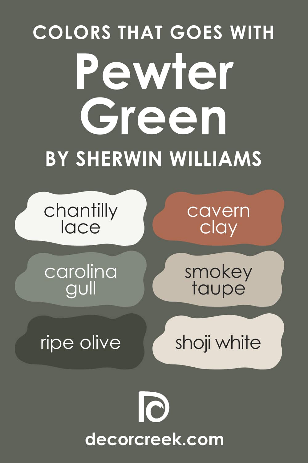 Colors That Go With Pewter Green Color by Sherwin-Williams