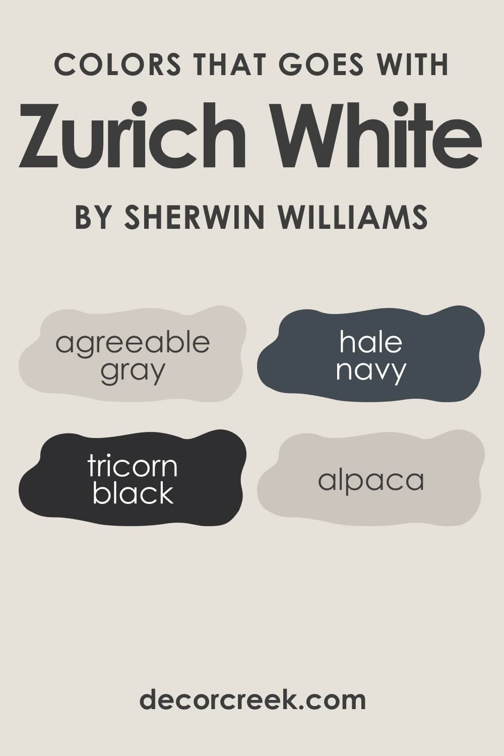 Colors That Go With Zurich White By Sherwin-Williams