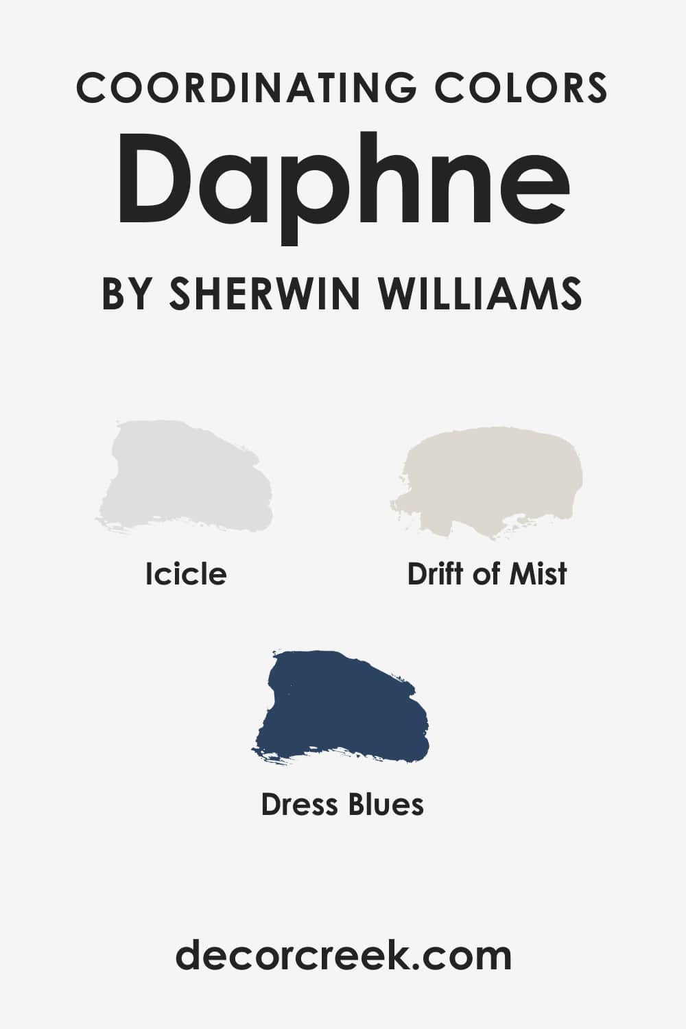Coordinating Colors of Daphne SW-9151