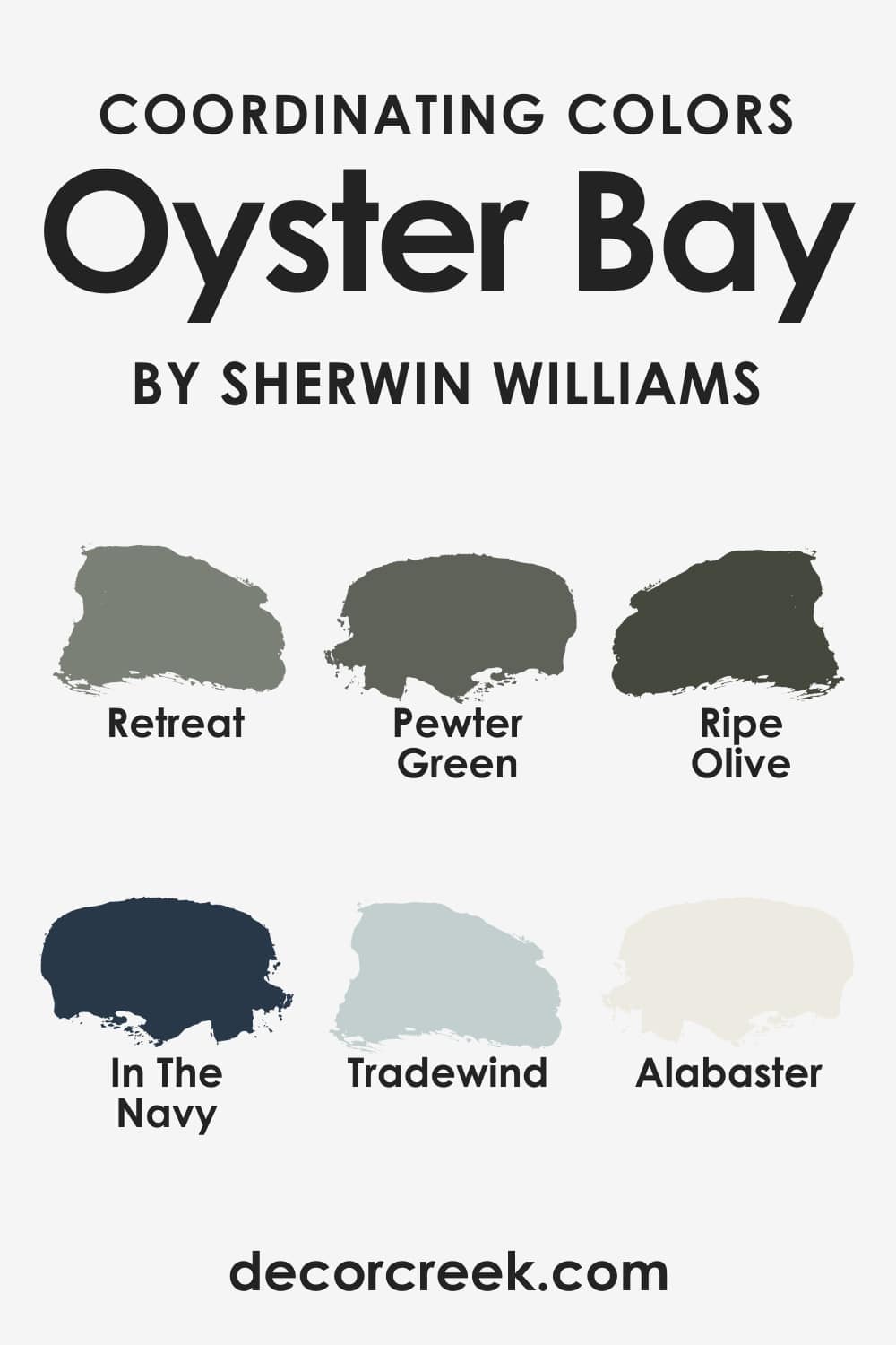 Oyster Bay SW-6206 Coordinating Colors