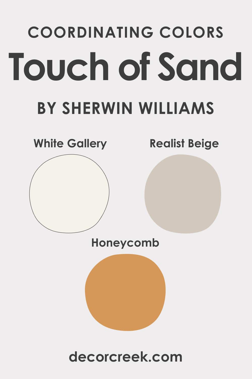 Coordinating Colors to Use With SW Touch of Sand Paint Color