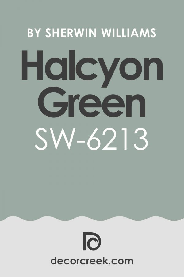 Halcyon Green SW-6213 by Sherwin Williams - DecorCreek