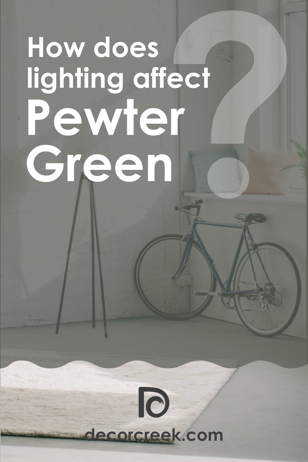 Pewter Green Paint Color LRV
