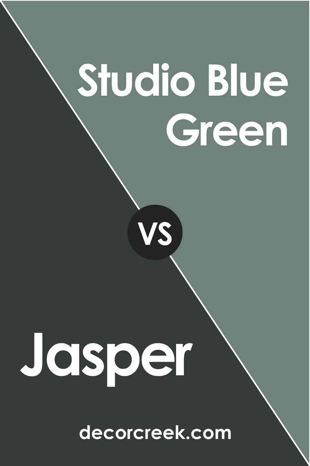 Jasper vs Studio Blue Green