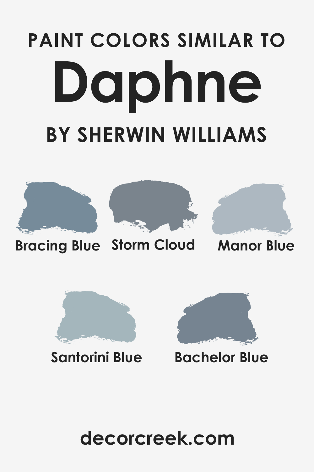 Paint Colors Similar to SW Daphne Color