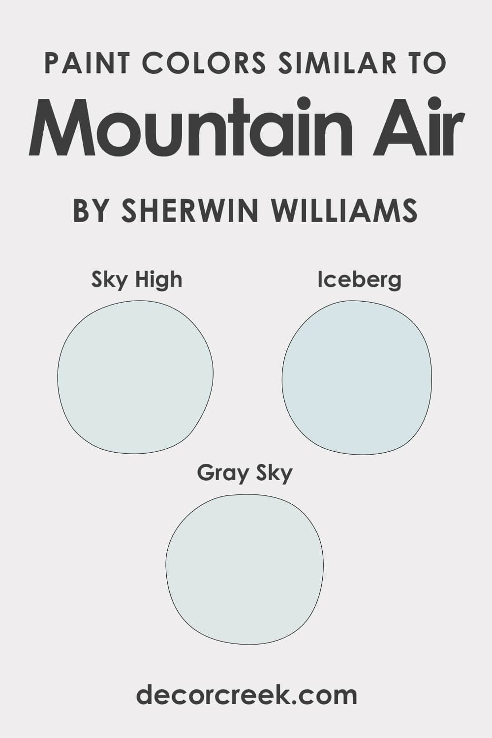 Similar Colors of SW Mountain Air