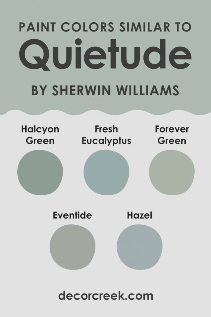 Quietude Sherwin Williams Exterior 2025 Paint Cary Marthe