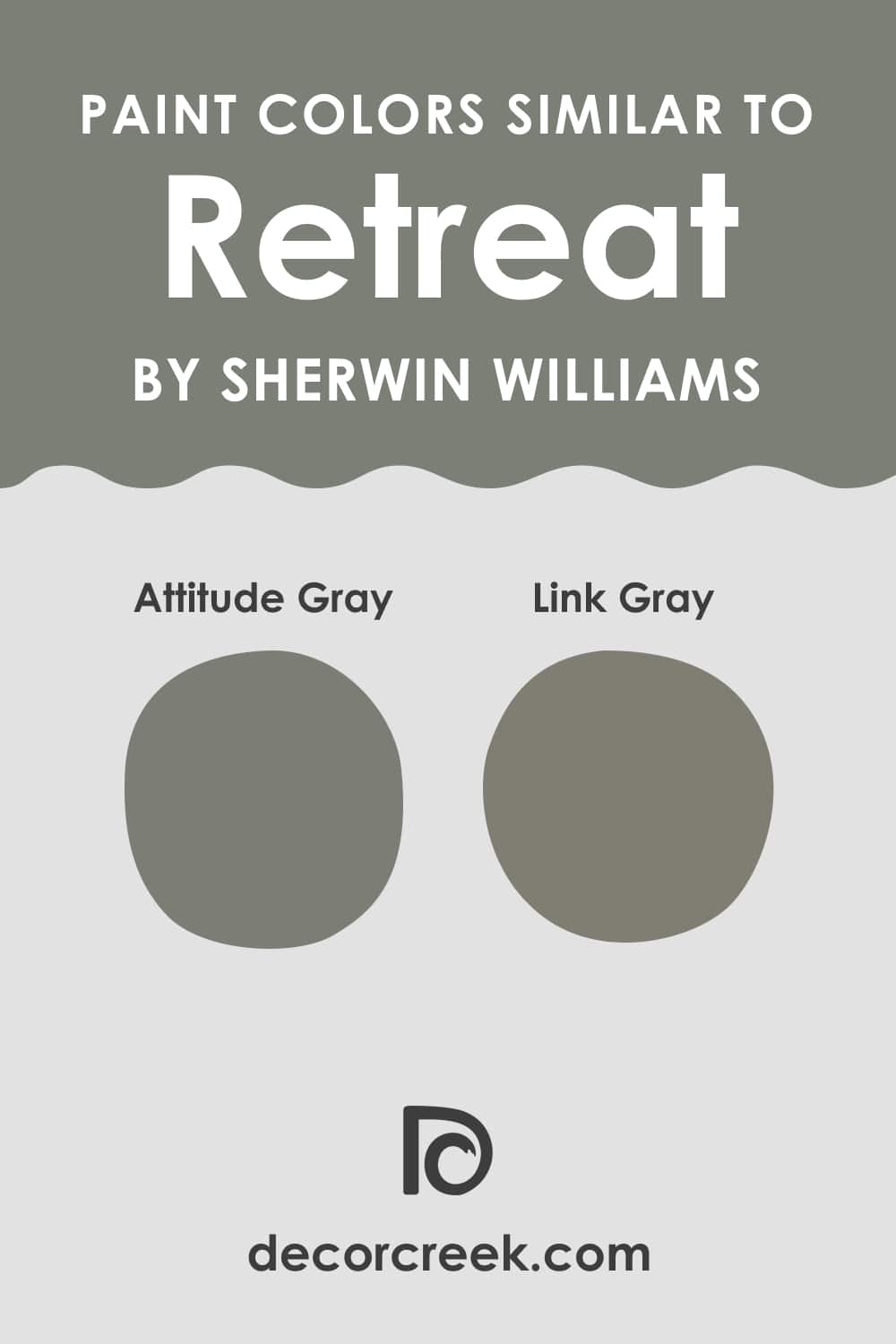 What Colors Are Considered Similar to Retreat by Sherwin-Williams?