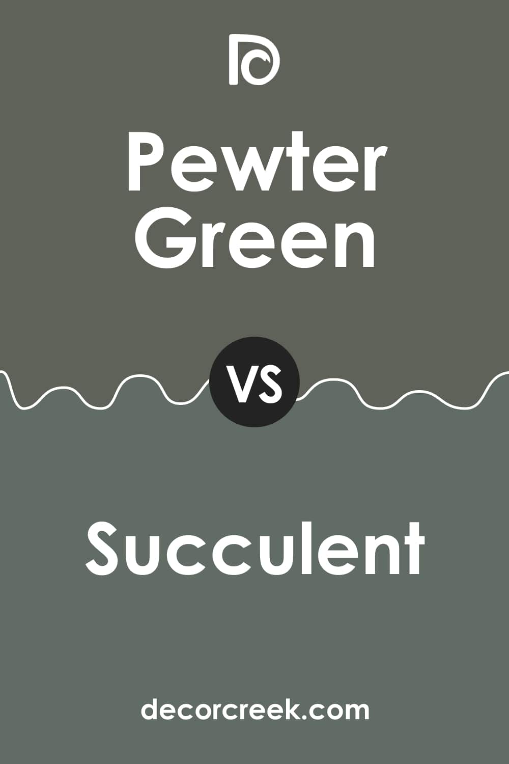 Pewter Green vs Succulent