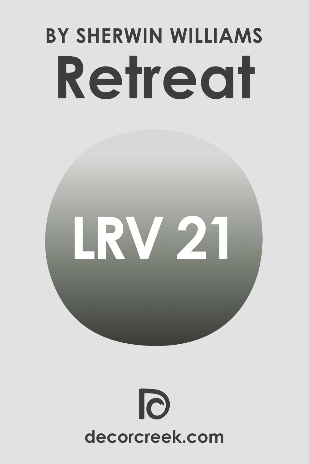  LRV Of Retreat SW-6207 Paint Color