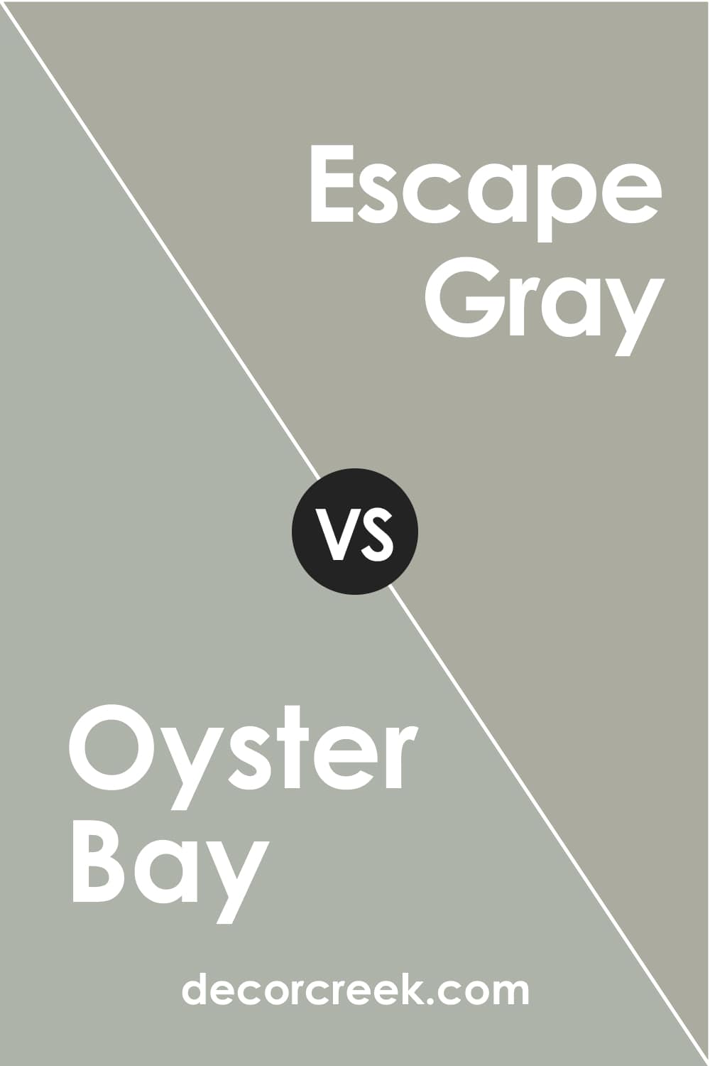 SW Oyster Bay vs SW Escape Gray