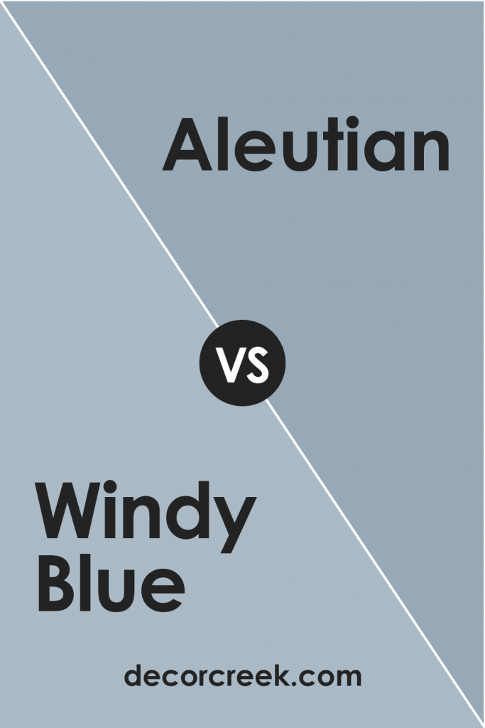 Windy Blue SW-6240 Paint Color by Sherwin-Williams