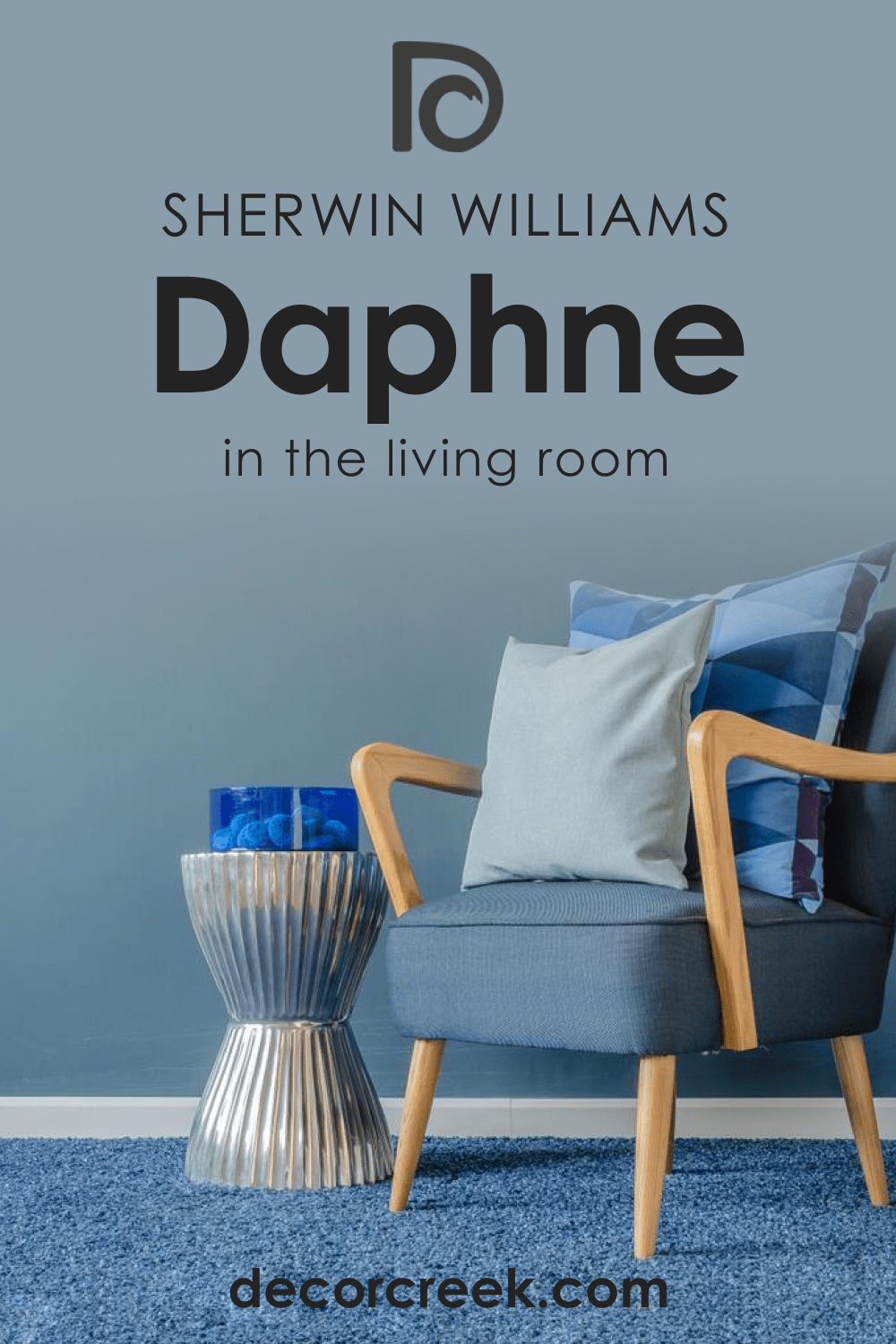 Living Room with Daphne SW-9151 Paint Color