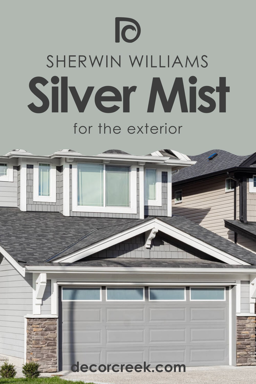 Silver Mist SW-7621  for the Exterior Use