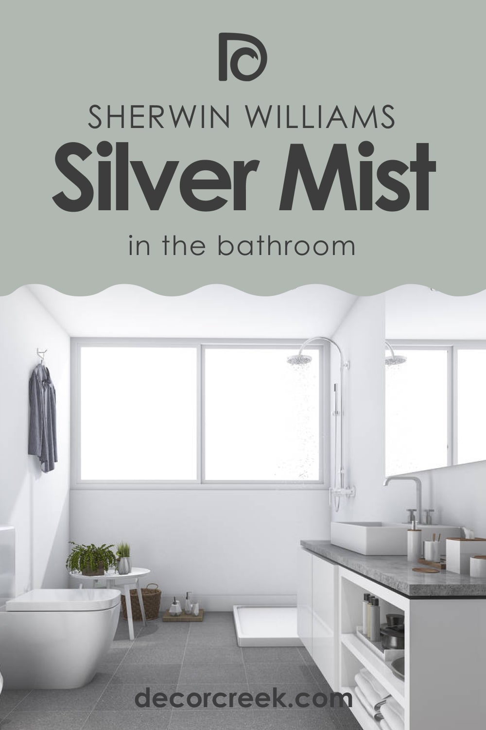 Silver Mist SW-7621  with Bathroom