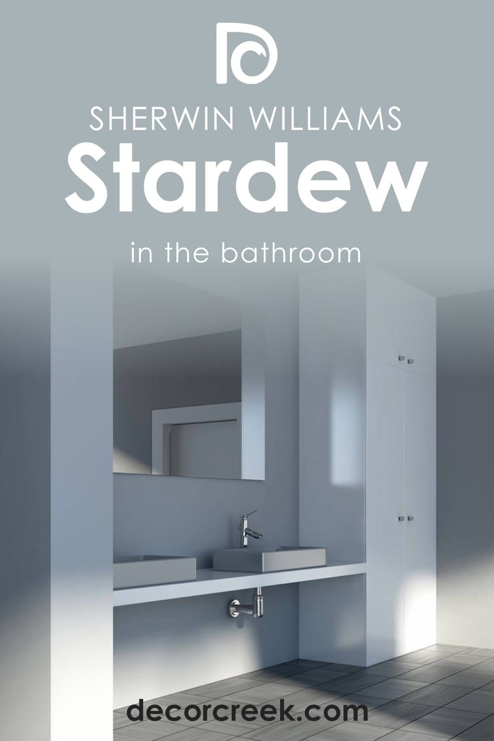 Bathroom with Stardew SW-9138 Paint Color