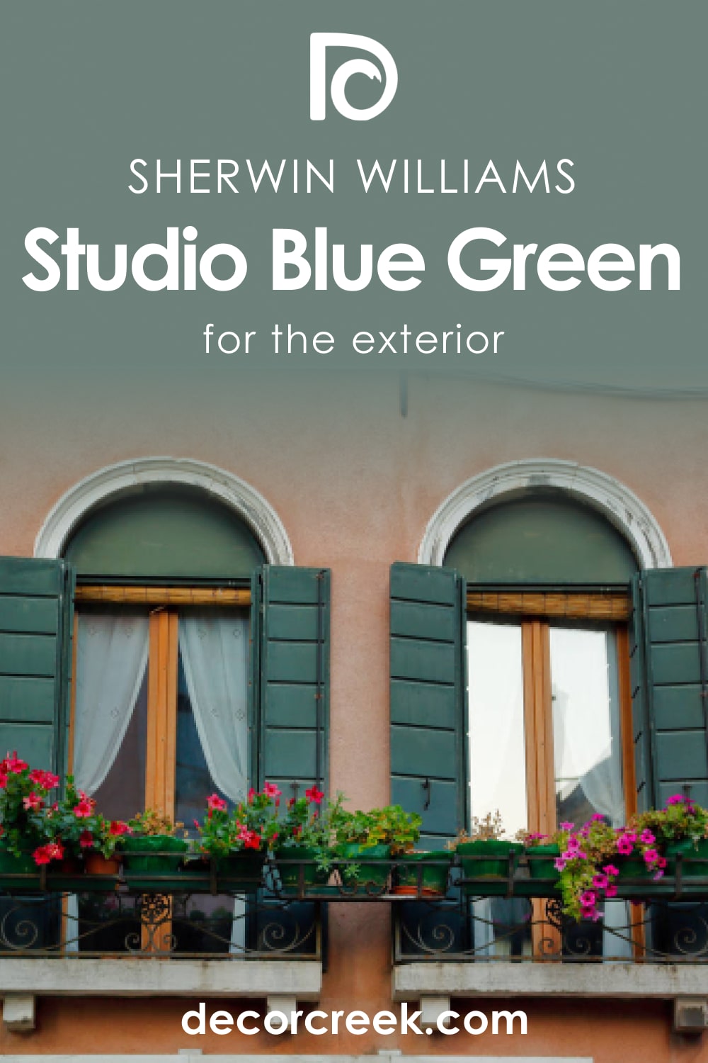 SW Studio Blue Green for the Exterior Use