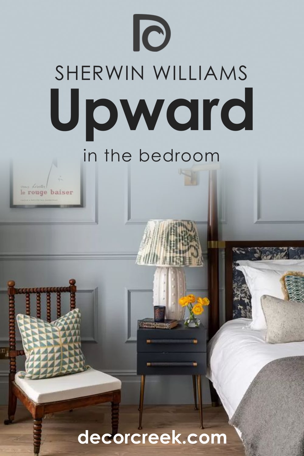 Upward SW-6239 in a Bedroom