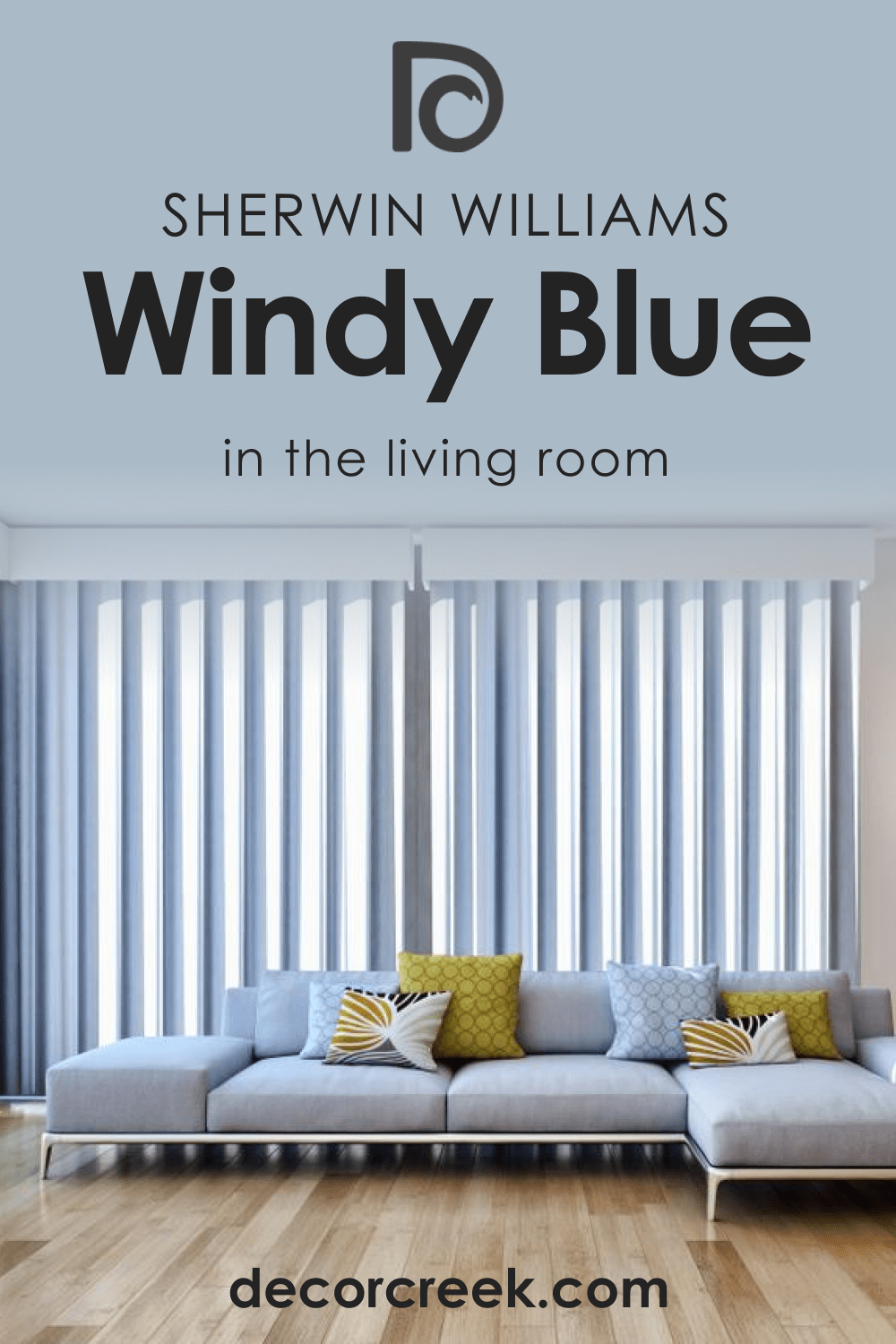Living Room of Windy Blue SW-6240