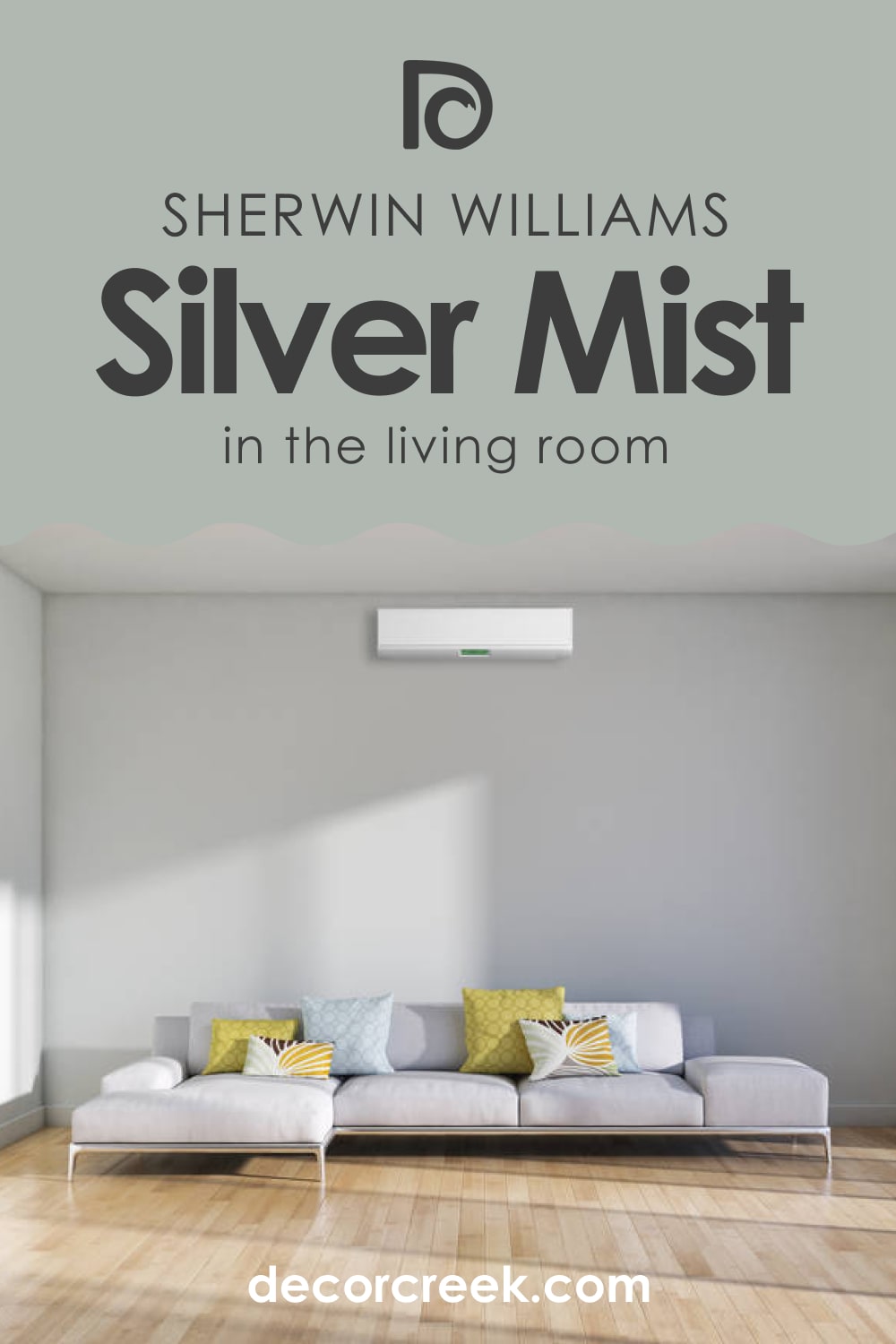 Silver Mist SW-7621  in the Living Room