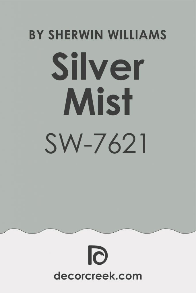 Silver Mist SW-7621 Paint Color by Sherwin-Williams