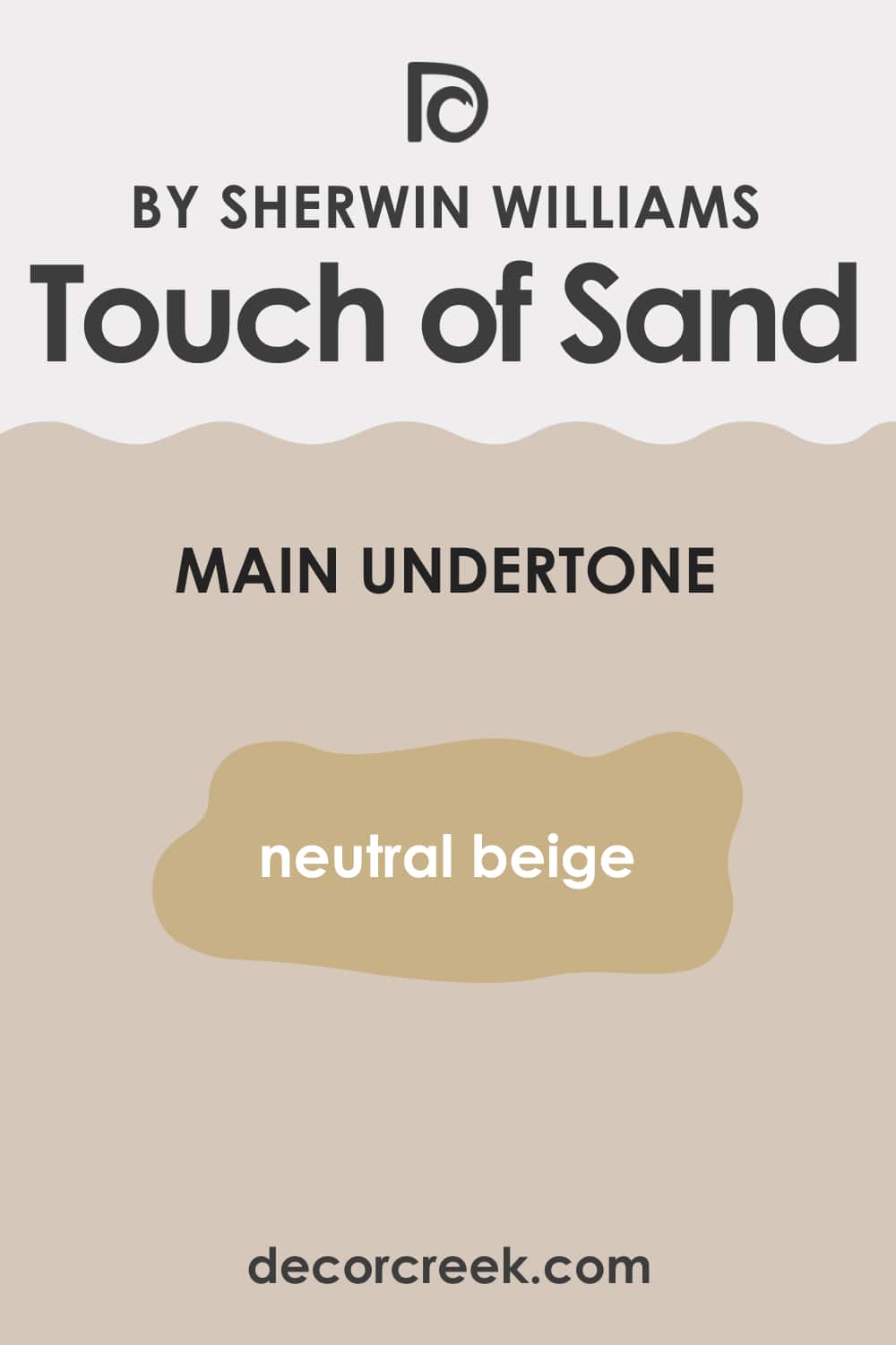 Undertones of Touch of Sand SW-9085 Paint Color