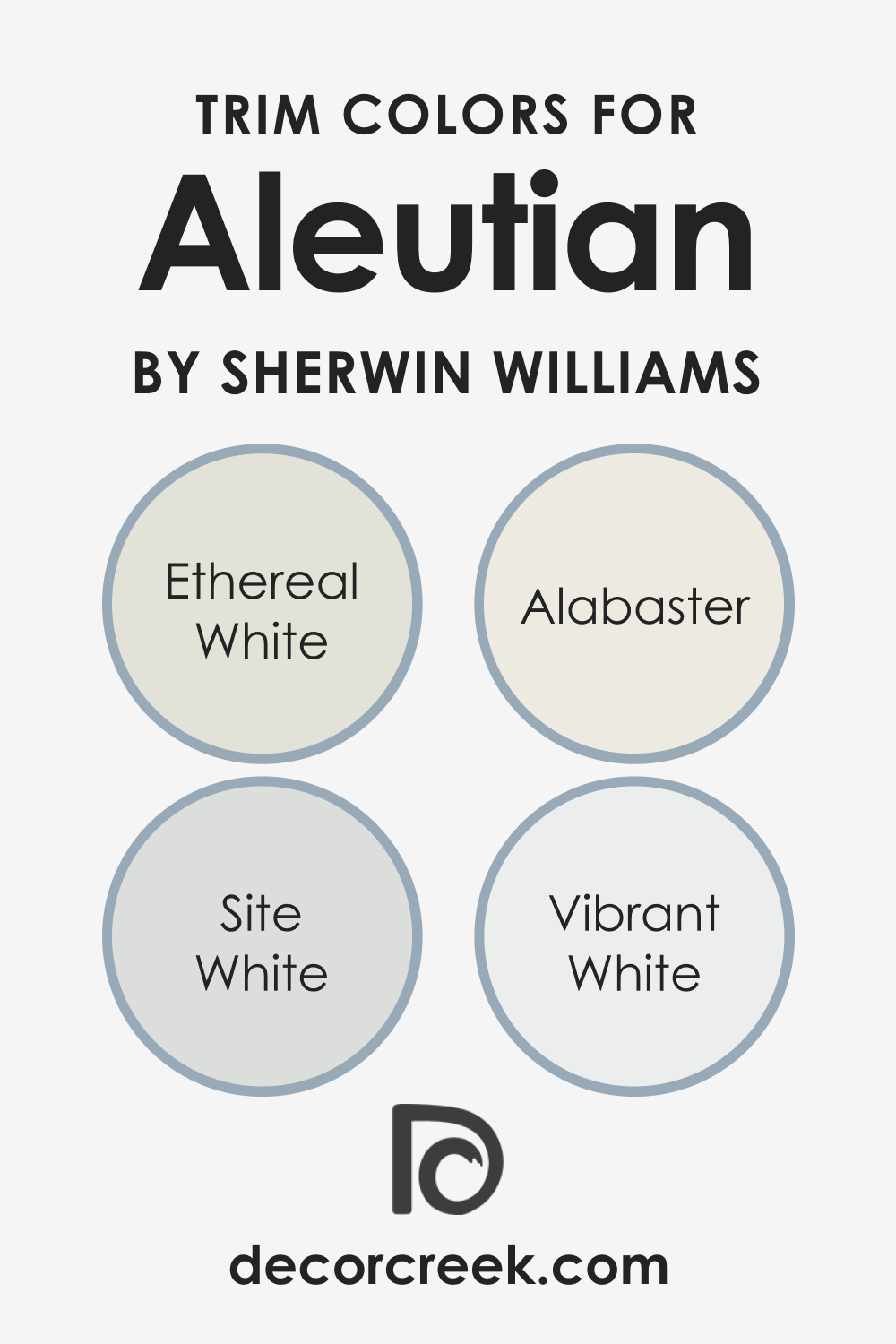 What Is the Best Trim Color to Use With SW Aleutian?