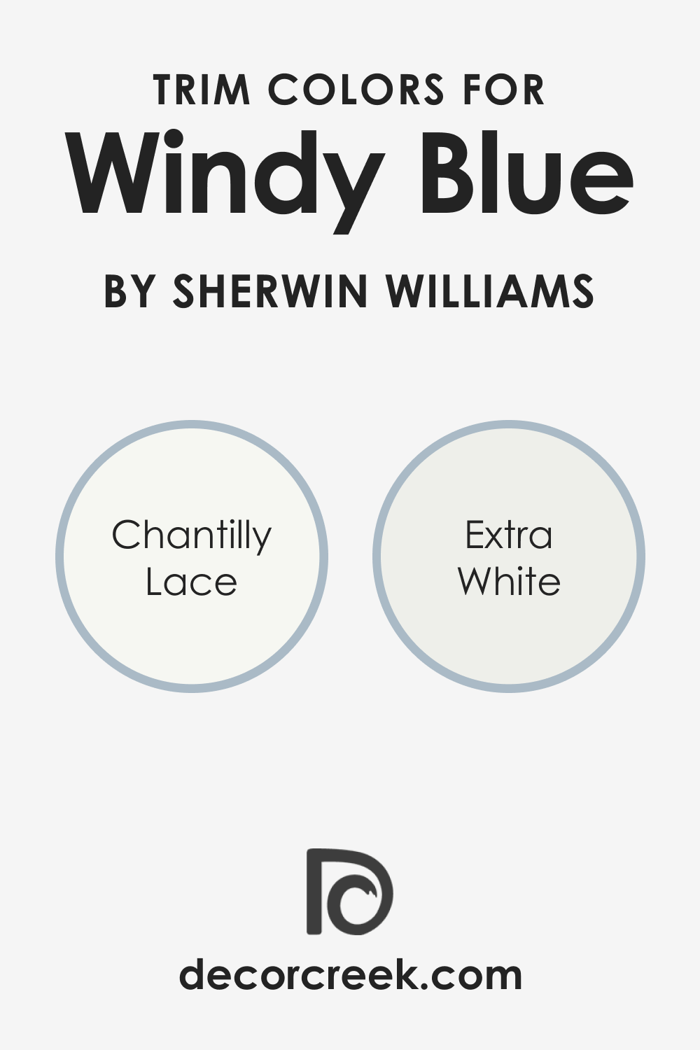 What Is the Best Trim Color to Use With SW Windy Blue?
