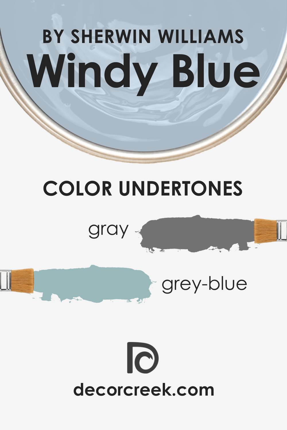Undertones Of Windy Blue Color by Sherwin-Williams