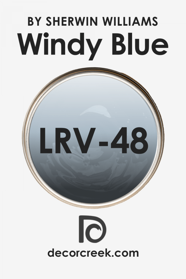 Windy Blue SW-6240 Paint Color by Sherwin-Williams