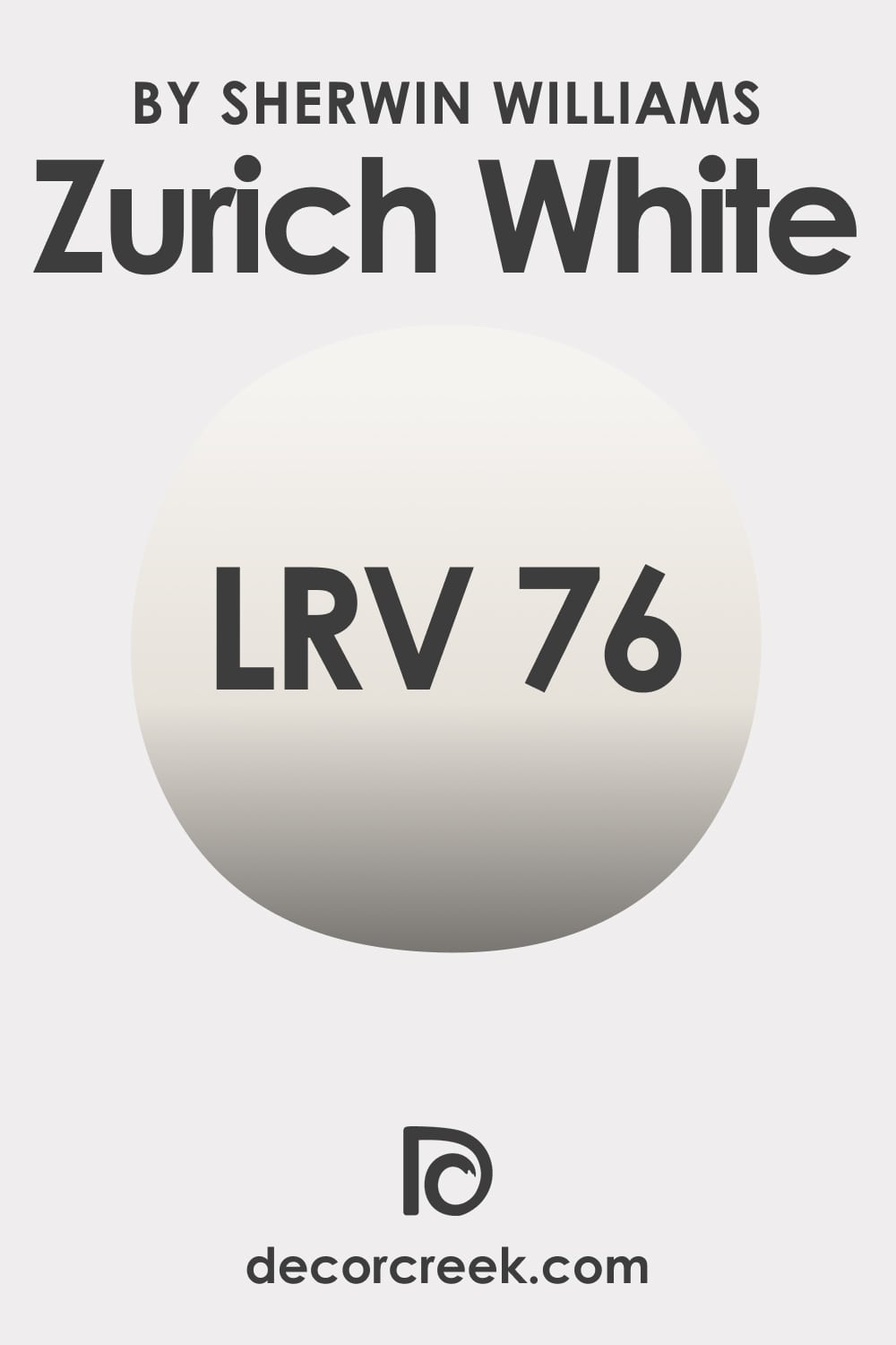 LRV of Zurich White SW-7626