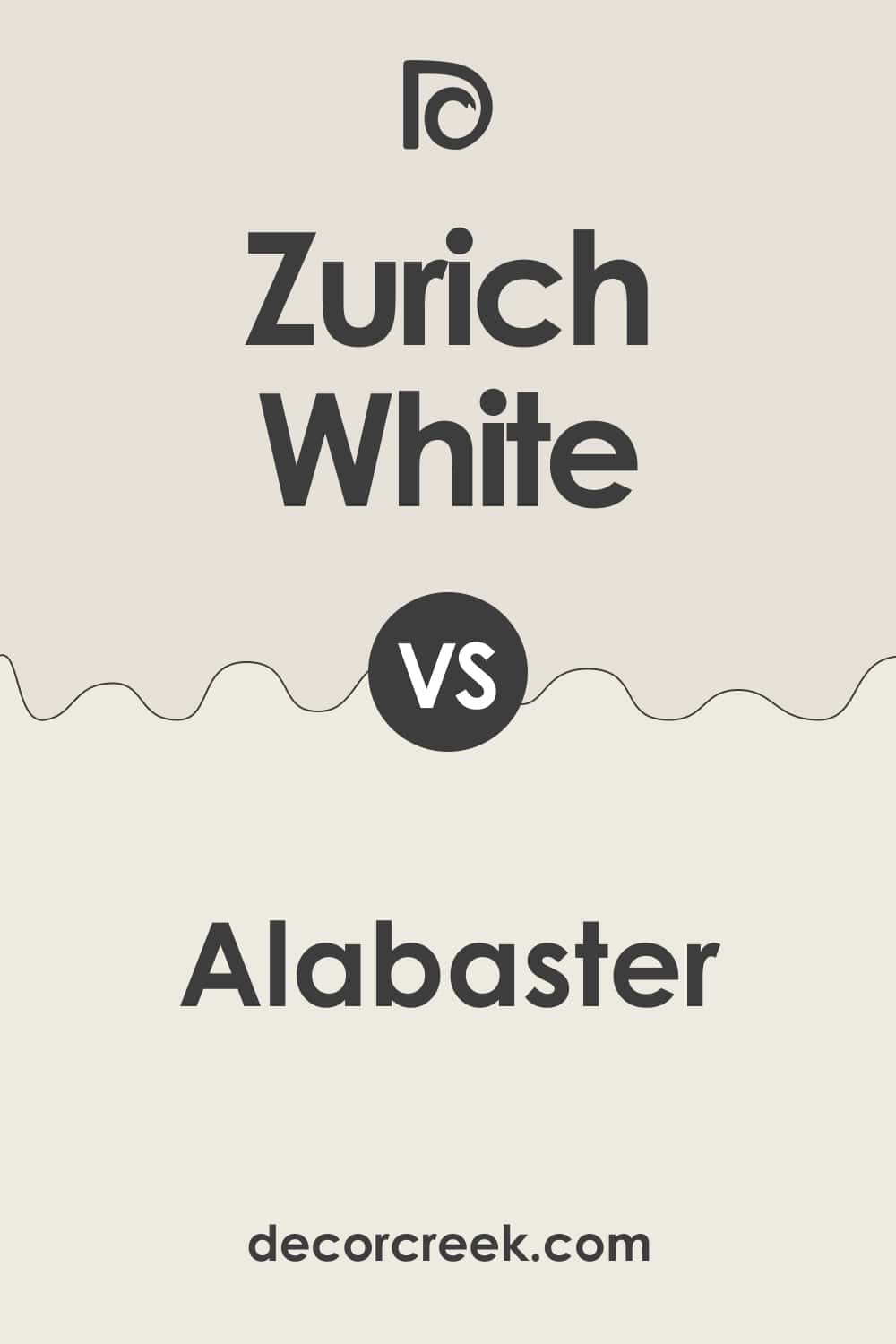 Zurich White vs Alabaster
