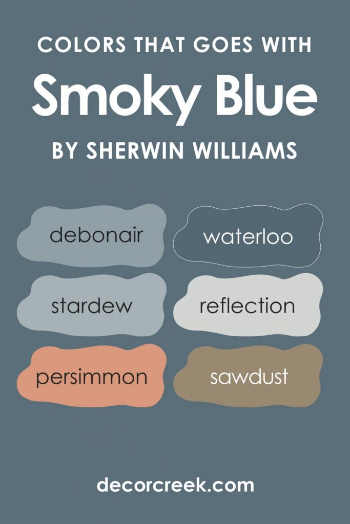 Smoky Blue Sw Paint Color By Sherwin Williams