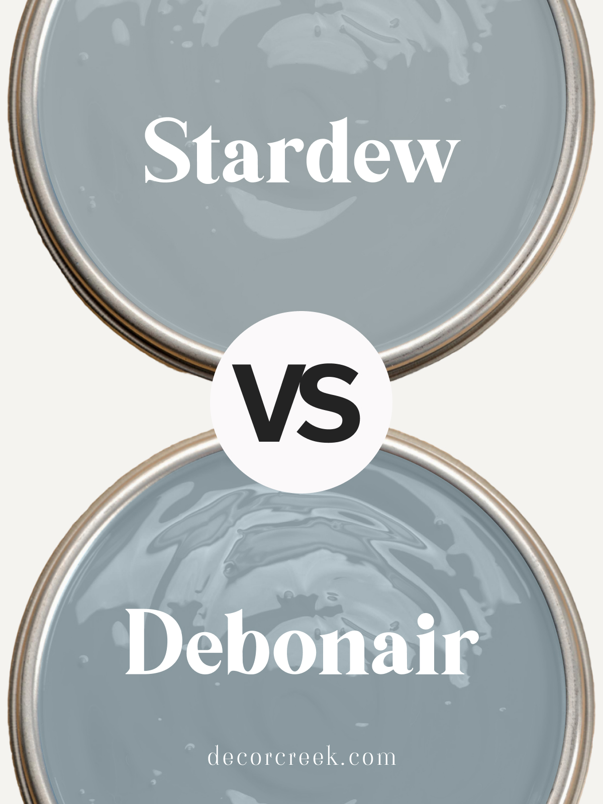 Debonair SW 9139 vs Stardew SW 9138 Sherwin Williams