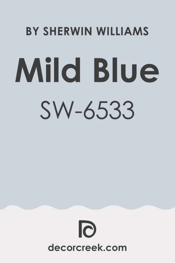 Mild Blue SW-6533 Paint Color by Sherwin-Williams