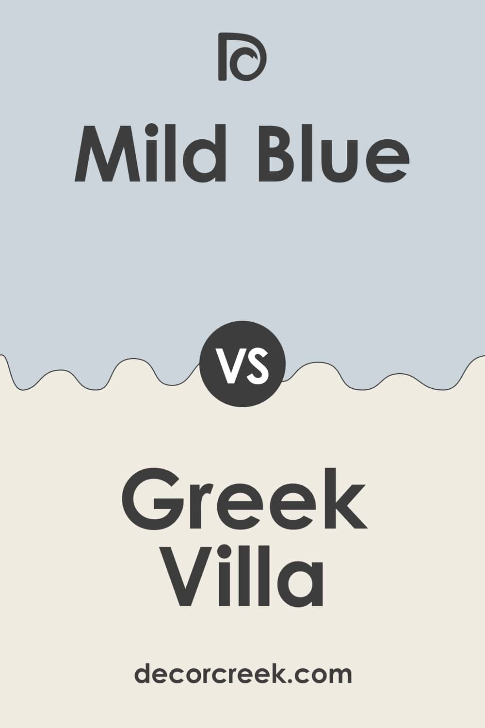 Mild Blue vs. Greek Villa