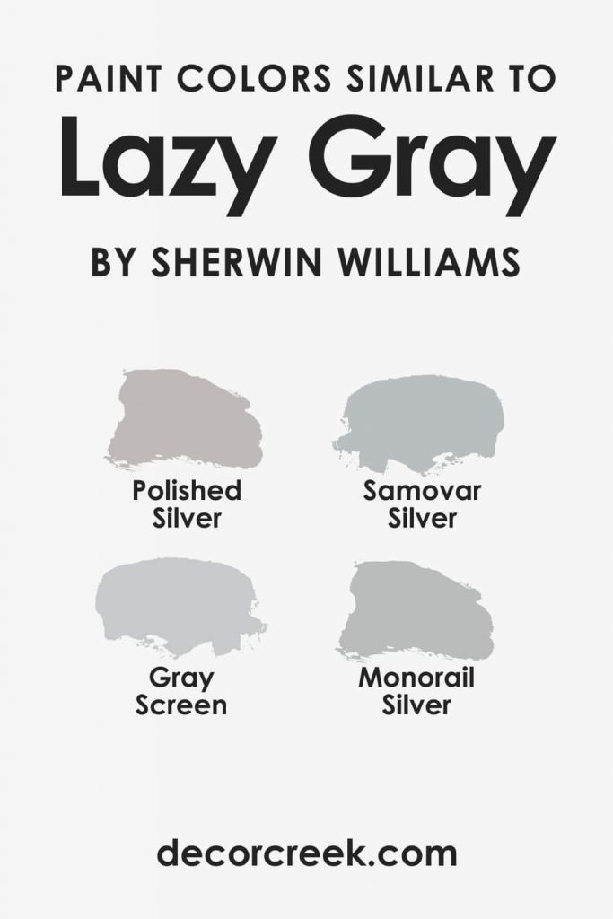 Lazy Gray SW-6254 Sherwin-Williams Paint Color