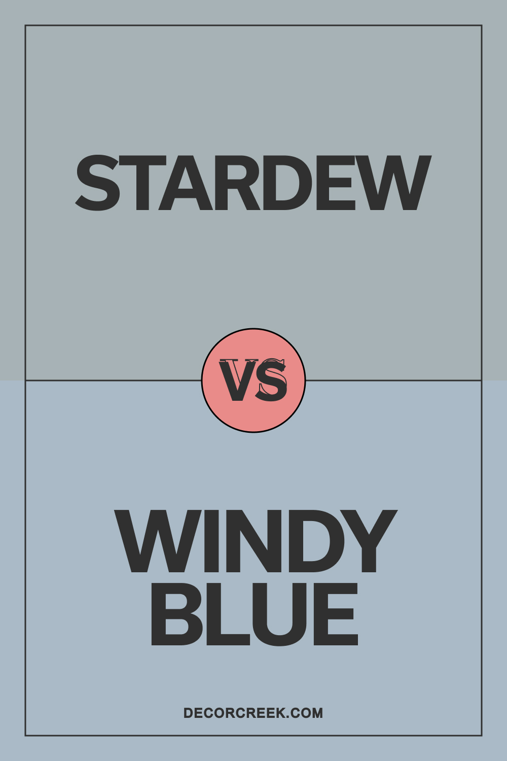 Sherwin Williams Stardew SW 9138 vs Windy Blue SW 6240