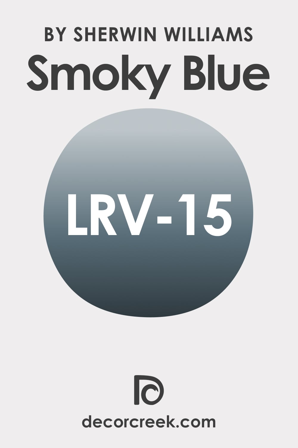 LRV of Smoky Blue SW-7604
