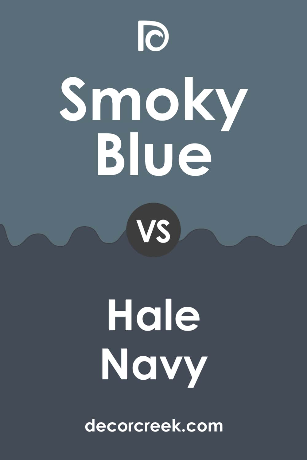 Smoky Blue vs. Hale Navy