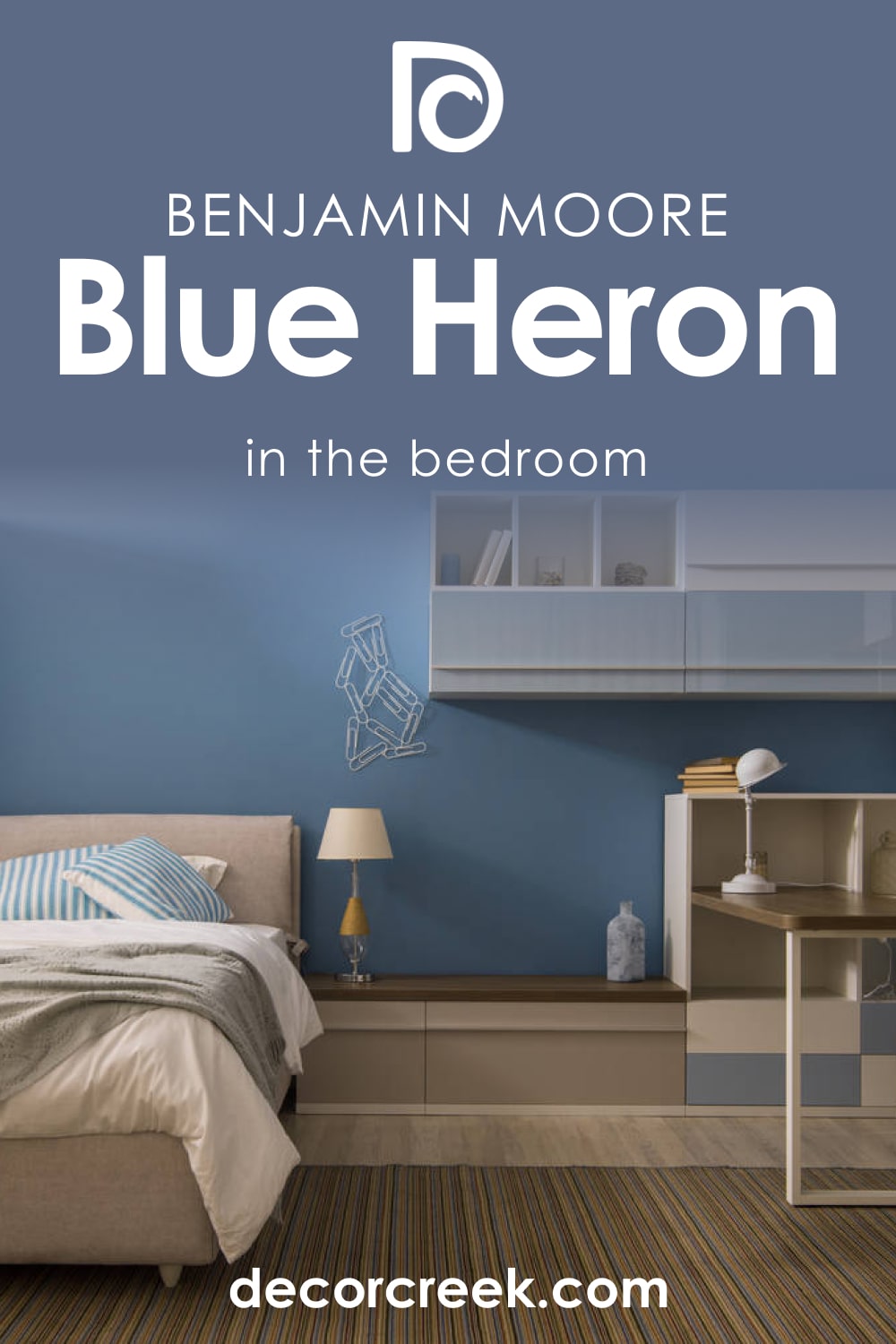 Blue Heron 832 in a Bedroom
