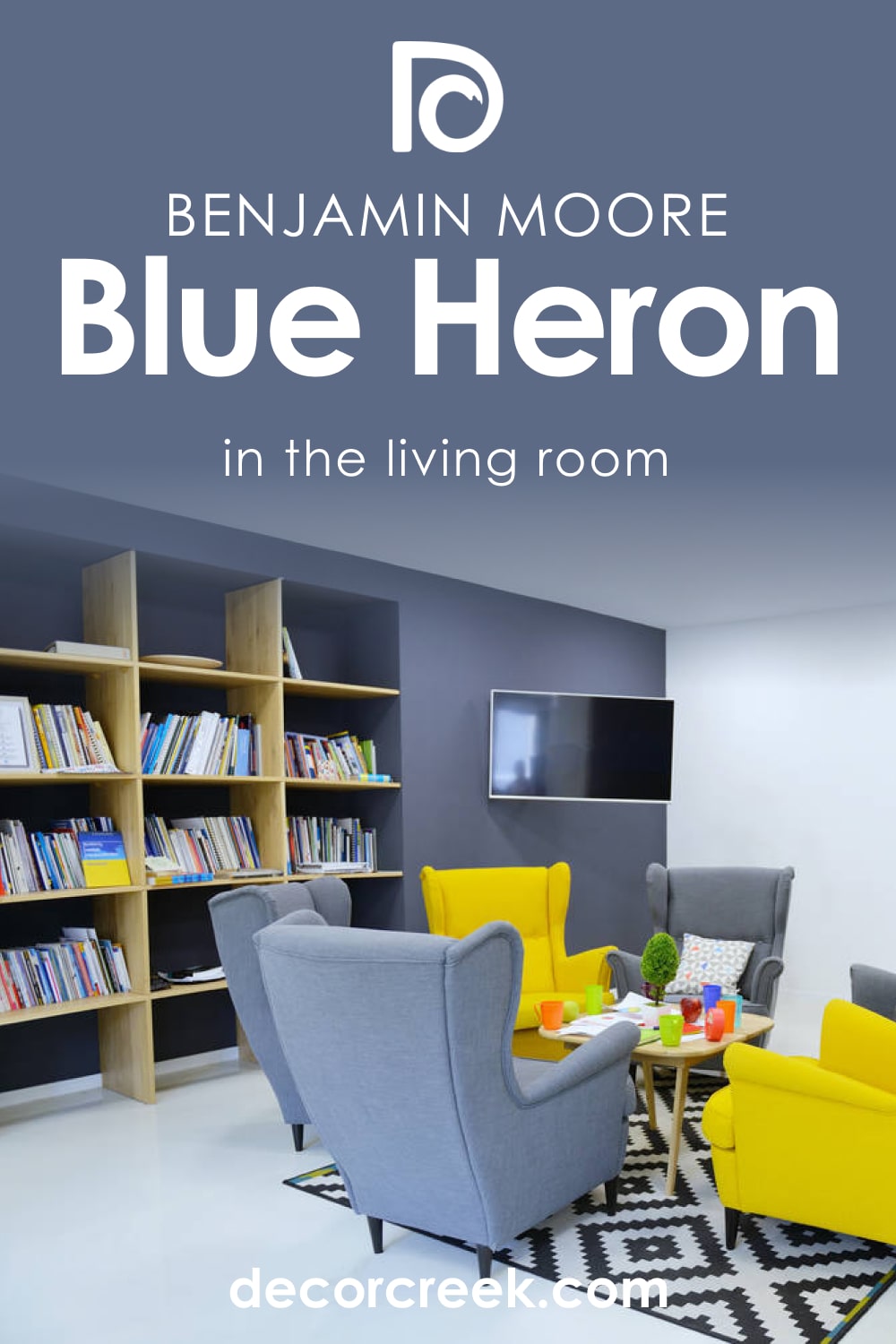 Blue Heron 832 for a Living Room