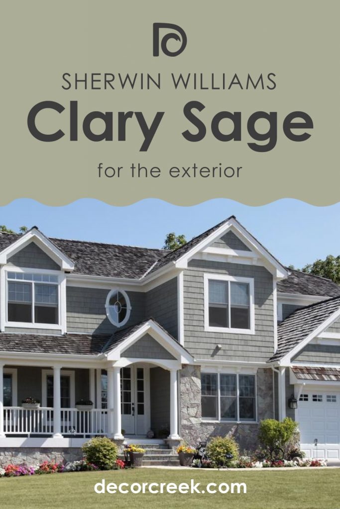 Clary Sage SW6178 Paint Color by SherwinWilliams