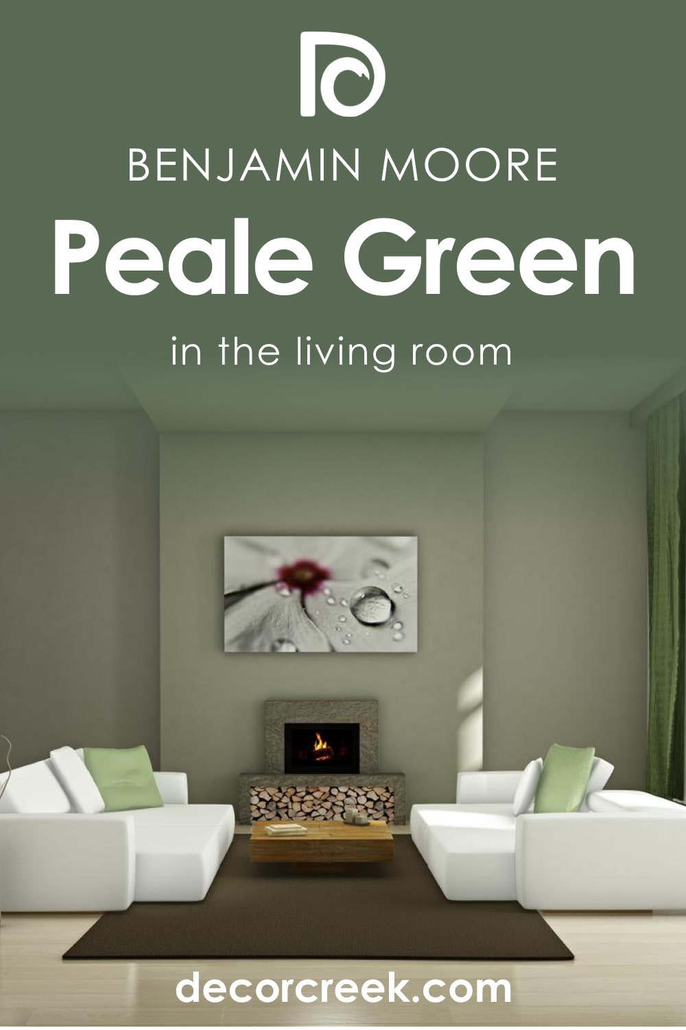 Peale Green HC-121 for the Living Room